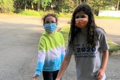 FLIPPER Kadima group making S’mores!